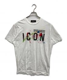 DSQUARED2（ディースクエアード）の古着「Tシャツ」｜ホワイト