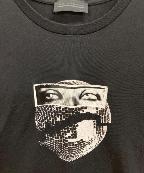 DIESEL Black Gold（ディーゼル ブラック ゴールド）DIESEL Black Gold (ディーゼル ブラック ゴールド) Tシャツ ブラック サイズ:XXLの古着・服飾アイテム