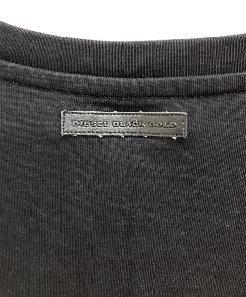 DIESEL Black Gold（ディーゼル ブラック ゴールド）DIESEL Black Gold (ディーゼル ブラック ゴールド) Tシャツ ブラック サイズ:XXLの古着・服飾アイテム