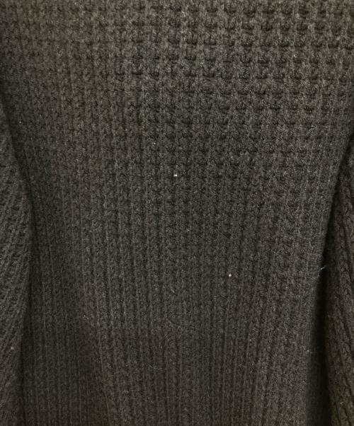 DIESEL（ディーゼル）DIESEL (ディーゼル) ニットパーカー ブラック サイズ:Lの古着・服飾アイテム