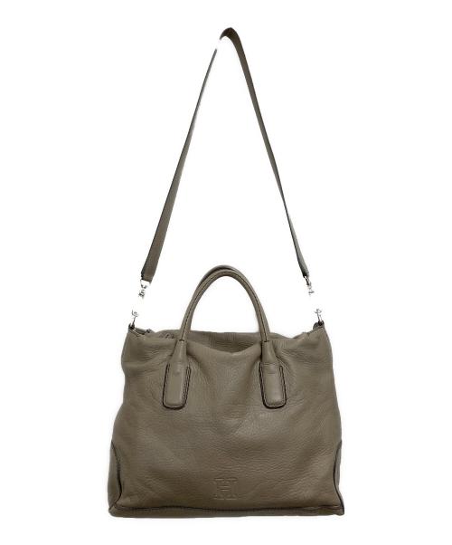 HIROFU（ヒロフ）HIROFU (ヒロフ) 2WAYバッグ ベージュの古着・服飾アイテム