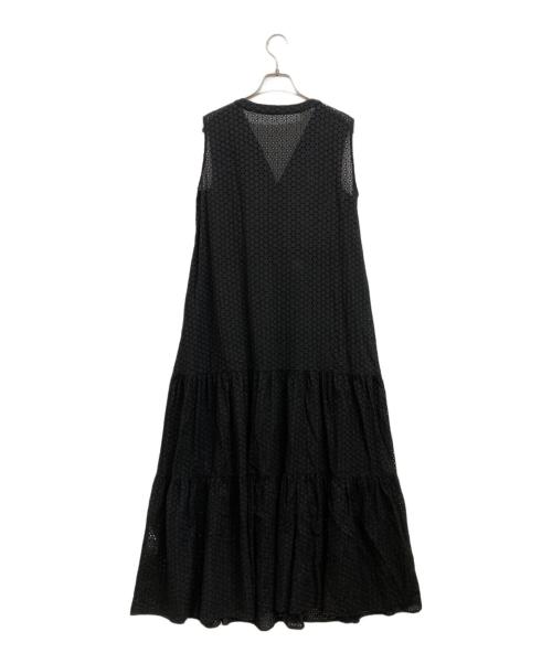 ne quittez pas（ヌキテパ）ne quittez pas (ヌキテパ) ノースリーブワンピース ブラック サイズ:表記なしの古着・服飾アイテム