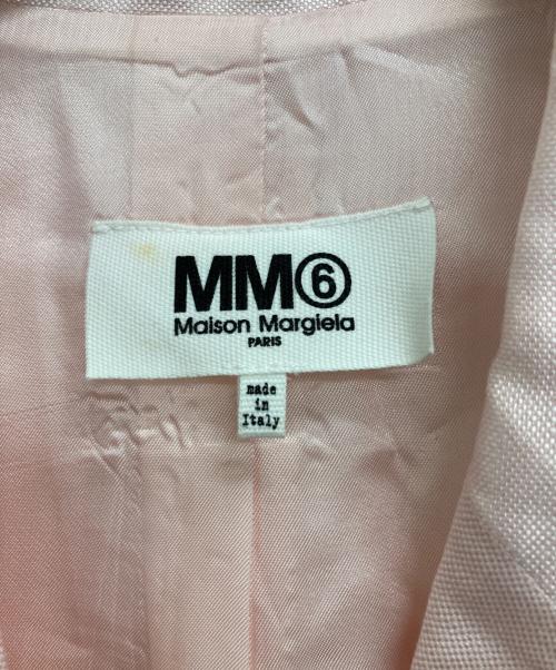MM6 Maison Margiela（エムエムシックスメゾンマルジェラ）MM6 Maison Margiela (エムエムシックスメゾンマルジェラ) ロングジレ ピンク サイズ:38の古着・服飾アイテム
