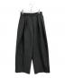 TODAYFUL（トゥデイフル）の古着「Bonding Wide Trousers」｜グレー