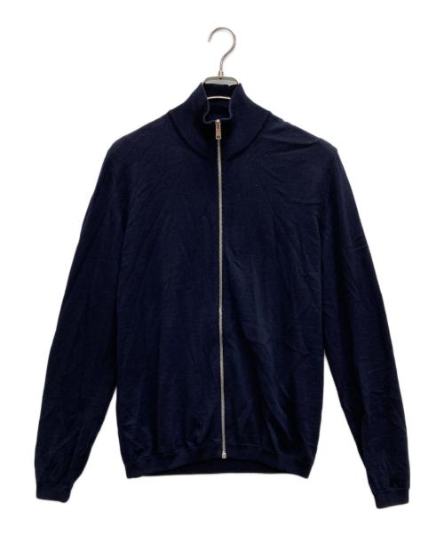 PRADA（プラダ）PRADA (プラダ) ドライバーズニット ブラック サイズ:50の古着・服飾アイテム