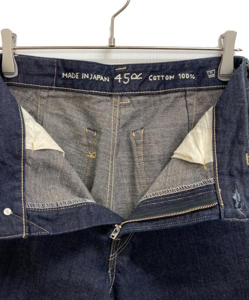 45R（フォーティファイブ・アール）45R (フォーティファイブ・アール) ツイードデニムのシャルロット インディゴ サイズ:記載なしの古着・服飾アイテム