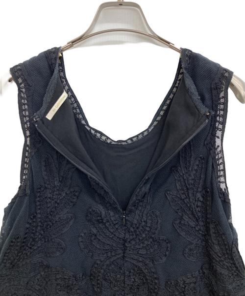 ne quittez pas（ヌキテパ）ne quittez pas (ヌキテパ) ドッキングワンピース ブラック サイズ:表記なしの古着・服飾アイテム