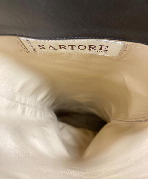 SARTORE（サルトル）SARTORE (サルトル) ビット付ジョッキーブーツ ブラック サイズ:36の古着・服飾アイテム