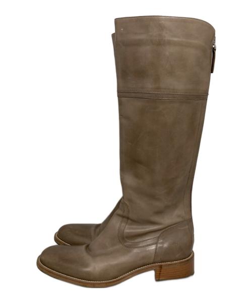 SARTORE（サルトル）SARTORE (サルトル) ロングブーツ ベージュ サイズ:36の古着・服飾アイテム