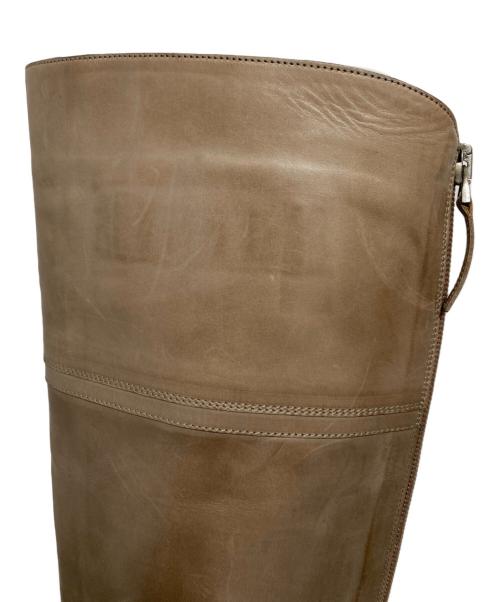 SARTORE（サルトル）SARTORE (サルトル) ロングブーツ ベージュ サイズ:36の古着・服飾アイテム