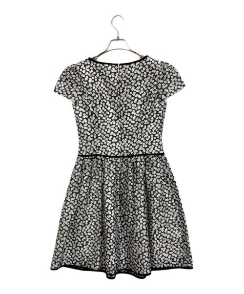 M'S GRACY（エムズグレイシー）M'S GRACY (エムズグレイシー) ワンピース ホワイト×ブラック サイズ:38の古着・服飾アイテム