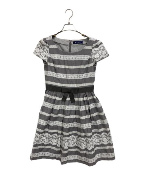 M'S GRACY（エムズグレイシー）M'S GRACY (エムズグレイシー) ワンピース グレー サイズ:38の古着・服飾アイテム
