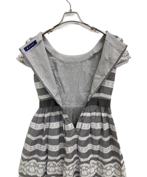 M'S GRACY（エムズグレイシー）M'S GRACY (エムズグレイシー) ワンピース グレー サイズ:38の古着・服飾アイテム