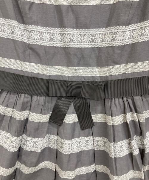 M'S GRACY（エムズグレイシー）M'S GRACY (エムズグレイシー) ワンピース グレー サイズ:38の古着・服飾アイテム