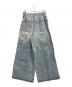 Drawer (ドゥロワー) ハイウエスト ワイドパンツ インディゴ サイズ:34：7000円