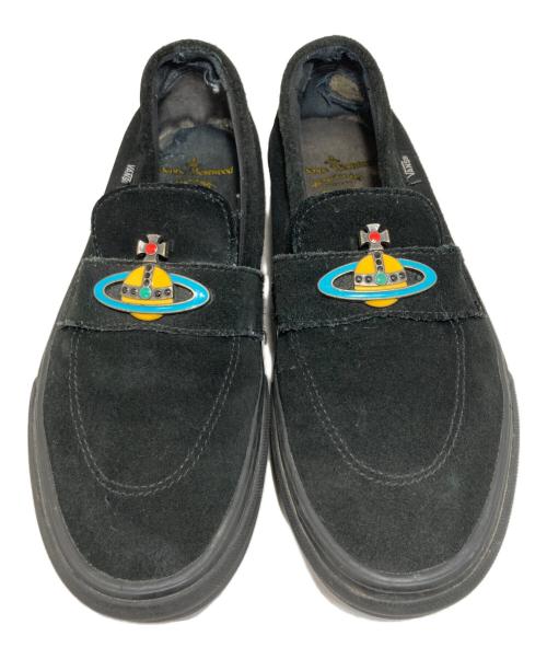 VANS（ヴァンズ）VANS (バンズ) Vivienne Westwood (ヴィヴィアンウエストウッド) スニーカー ブラック サイズ:26の古着・服飾アイテム
