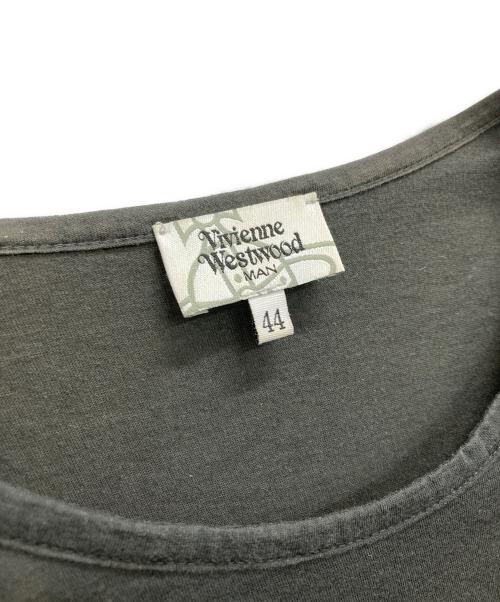 Vivienne Westwood man（ヴィヴィアン ウェストウッド マン）Vivienne Westwood man (ヴィヴィアン ウェストウッド マン) Tシャツ ブラック サイズ:44の古着・服飾アイテム