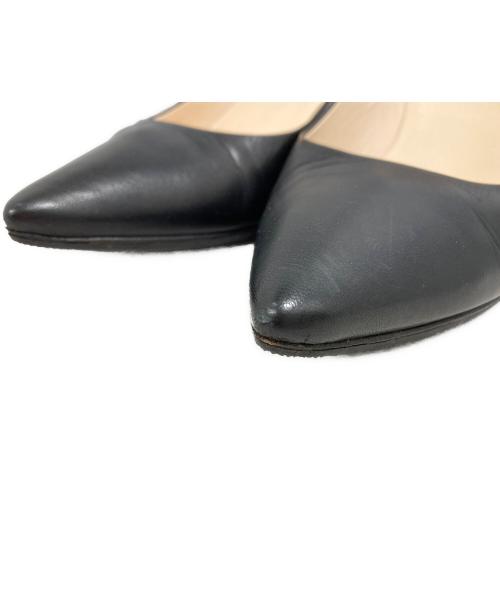 PRADA（プラダ）PRADA (プラダ) パンプス ブラック サイズ:36 1/2の古着・服飾アイテム