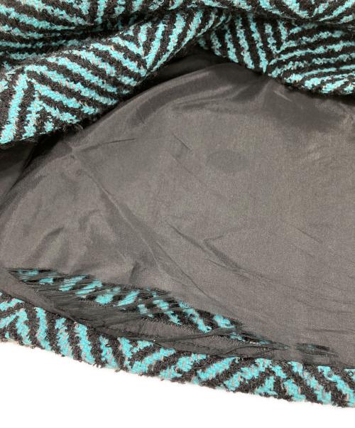 PRADA（プラダ）PRADA (プラダ) ツイードセットアップ グリーン サイズ:38の古着・服飾アイテム