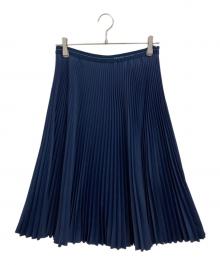 PRADA（プラダ）の古着「プリーツスカート」｜ブラック