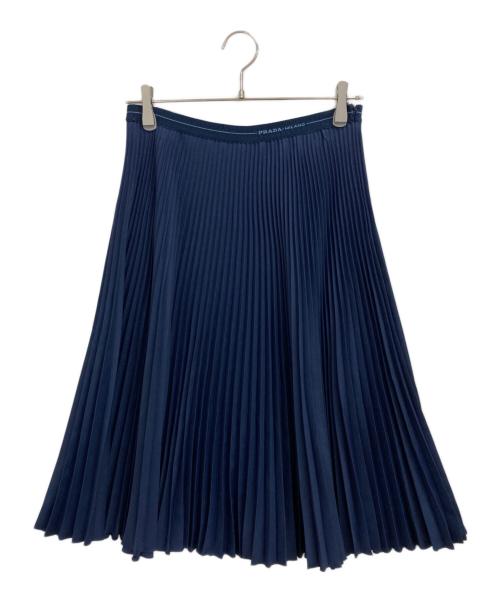 PRADA（プラダ）PRADA (プラダ) プリーツスカート ブラック サイズ:36の古着・服飾アイテム