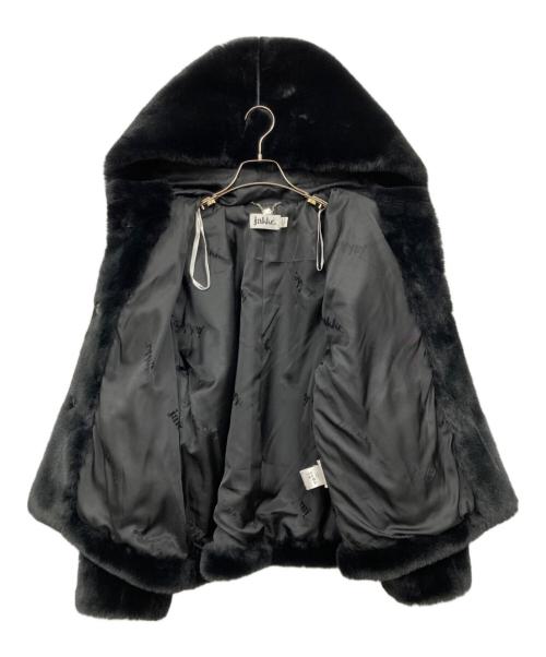 Jakke（ジャッキー）jakke (ジャッキー) ボアジャケット ブラック サイズ:38の古着・服飾アイテム