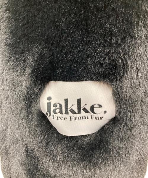 Jakke（ジャッキー）jakke (ジャッキー) ボアジャケット ブラック サイズ:38の古着・服飾アイテム