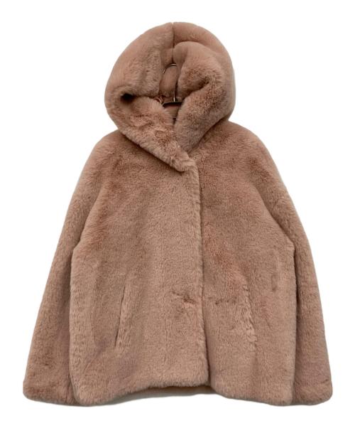 Jakke（ジャッキー）jakke (ジャッキー) ボアジャケット ピンク サイズ:38の古着・服飾アイテム