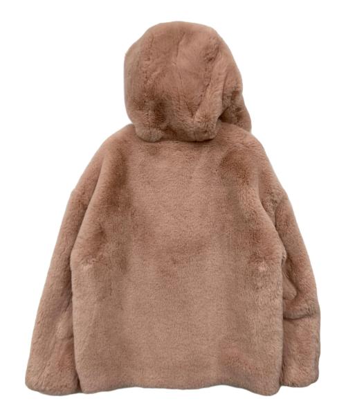 Jakke（ジャッキー）jakke (ジャッキー) ボアジャケット ピンク サイズ:38の古着・服飾アイテム
