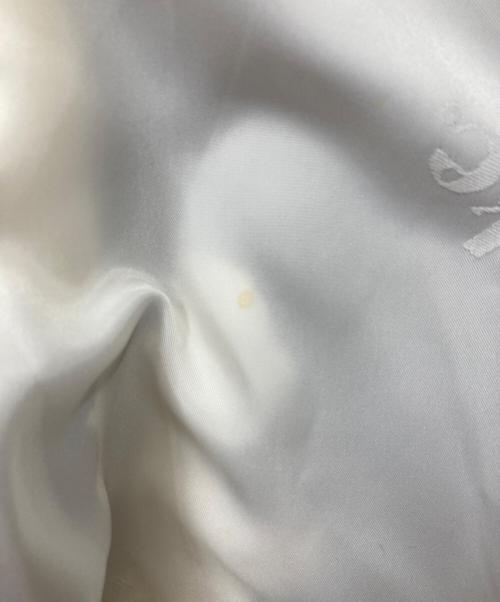 Jakke（ジャッキー）jakke (ジャッキー) ボアジャケット ホワイト×ブラウン サイズ:38の古着・服飾アイテム