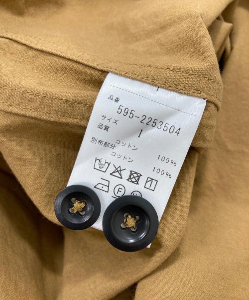 MHL（エムエイチエル）MHL (エムエイチエル) プルオーバーシャツ ブラウン サイズ:1の古着・服飾アイテム