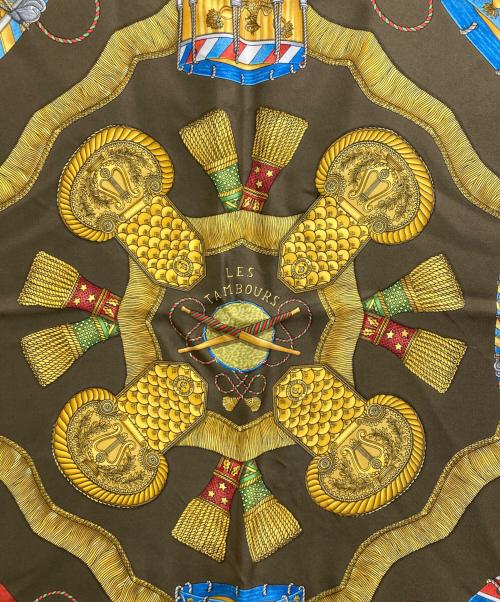 HERMES（エルメス）HERMES (エルメス) スカーフ ブラウンの古着・服飾アイテム