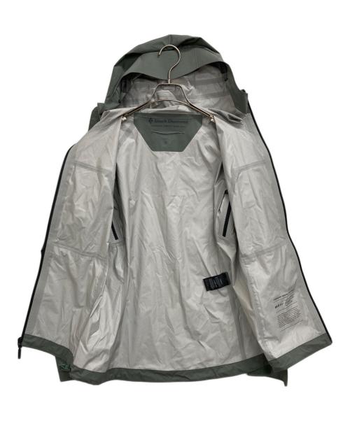 BLACK DIAMOND（ブラックダイヤモンド）BLACK DIAMOND (ブラックダイヤモンド) マウンテンパーカー グリーン サイズ:Sの古着・服飾アイテム
