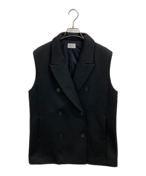 Lisiere（リジェール）Lisiere (リジェール) テーラードベスト ブラック サイズ:表記なしの古着・服飾アイテム