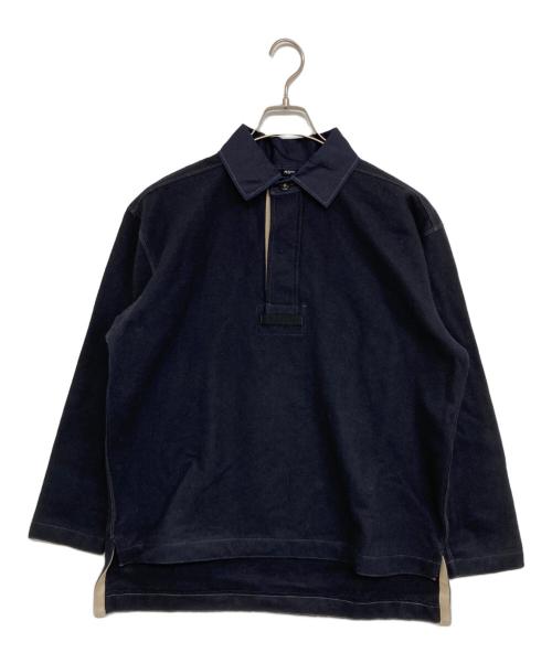 45R（フォーティファイブ・アール）45R (フォーティファイブ・アール) シャツ ネイビー サイズ:表記なしの古着・服飾アイテム