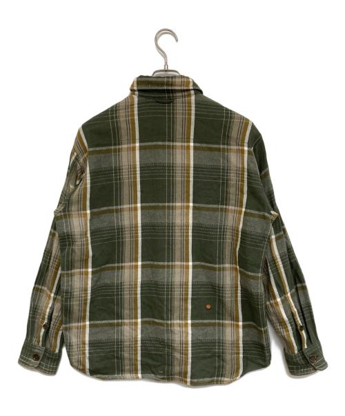 45R（フォーティファイブ・アール）45R (フォーティファイブ・アール) インドネルの908オンザビーチシャツ グリーン サイズ:表記なしの古着・服飾アイテム