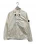 STONE ISLAND（ストーンアイランド）の古着「ガーメントダイコットンナイロンポプリンジップアップブルゾン」｜ホワイト