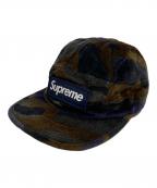 SUPREMEシュプリーム）の古着「Velvet Camo Camp Cap」｜ブラウン