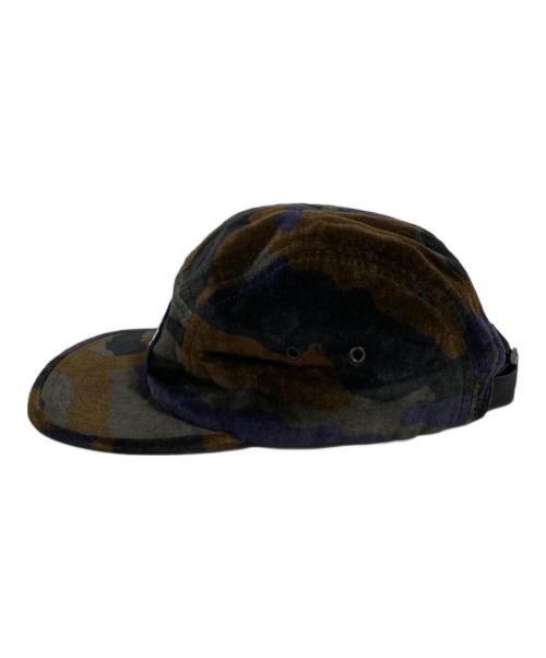 SUPREME（シュプリーム）Supreme (シュプリーム) Velvet Camo Camp Cap ブラウンの古着・服飾アイテム