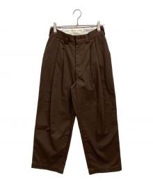 THE SHINZONE（ザ シンゾーン）の古着「TOMBOY PANTS」｜ブラウン