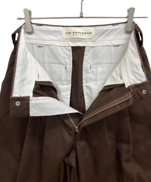 THE SHINZONE（ザ シンゾーン）THE SHINZONE (ザ シンゾーン) TOMBOY PANTS ブラウン サイズ:Sの古着・服飾アイテム