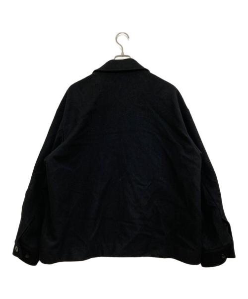 CULLNI（クルニ）CULLNI (クルニ) Bi Color Wool Melton Front Fly ブラック サイズ:2の古着・服飾アイテム