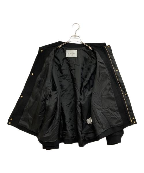 CULLNI（クルニ）CULLNI (クルニ) Bi Color Wool Melton Front Fly ブラック サイズ:2の古着・服飾アイテム