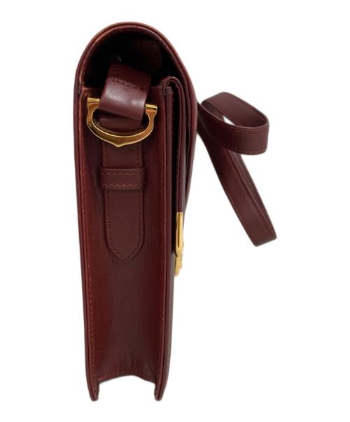 must de cartier（マストドゥカルティエ）must de cartier (マストドゥカルティエ) ショルダーバッグ レッドの古着・服飾アイテム