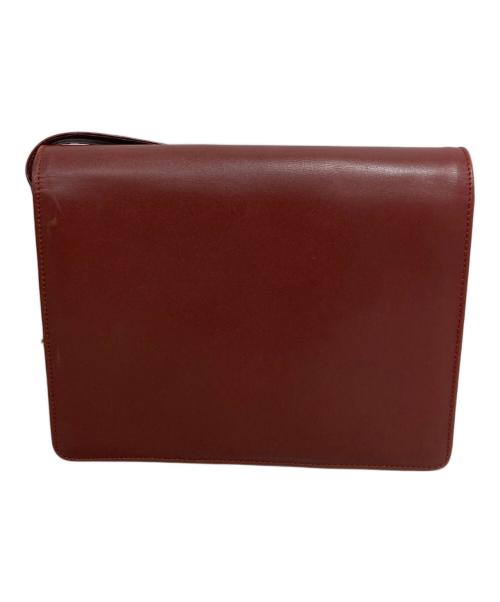must de cartier（マストドゥカルティエ）must de cartier (マストドゥカルティエ) ショルダーバッグ レッドの古着・服飾アイテム