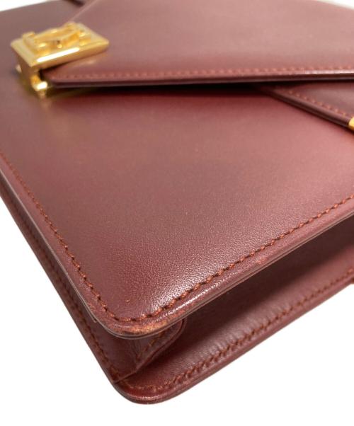 must de cartier（マストドゥカルティエ）must de cartier (マストドゥカルティエ) ショルダーバッグ レッドの古着・服飾アイテム