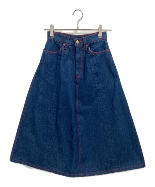 B SIDES BLUE JEANS（ビーサイド ジーンズ）b sides blue jeans (ビーサイド ジーンズ) スカート インディゴ サイズ:XSの古着・服飾アイテム