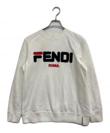 FENDI×FILA（フェンディ×フィラ）の古着「スウェット」｜ホワイト