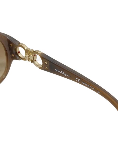 Salvatore Ferragamo（サルヴァトーレ フェラガモ）Salvatore Ferragamo (サルヴァトーレ フェラガモ) サングラス ブラウン サイズ:59□15の古着・服飾アイテム