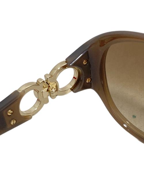 Salvatore Ferragamo（サルヴァトーレ フェラガモ）Salvatore Ferragamo (サルヴァトーレ フェラガモ) サングラス ブラウン サイズ:59□15の古着・服飾アイテム